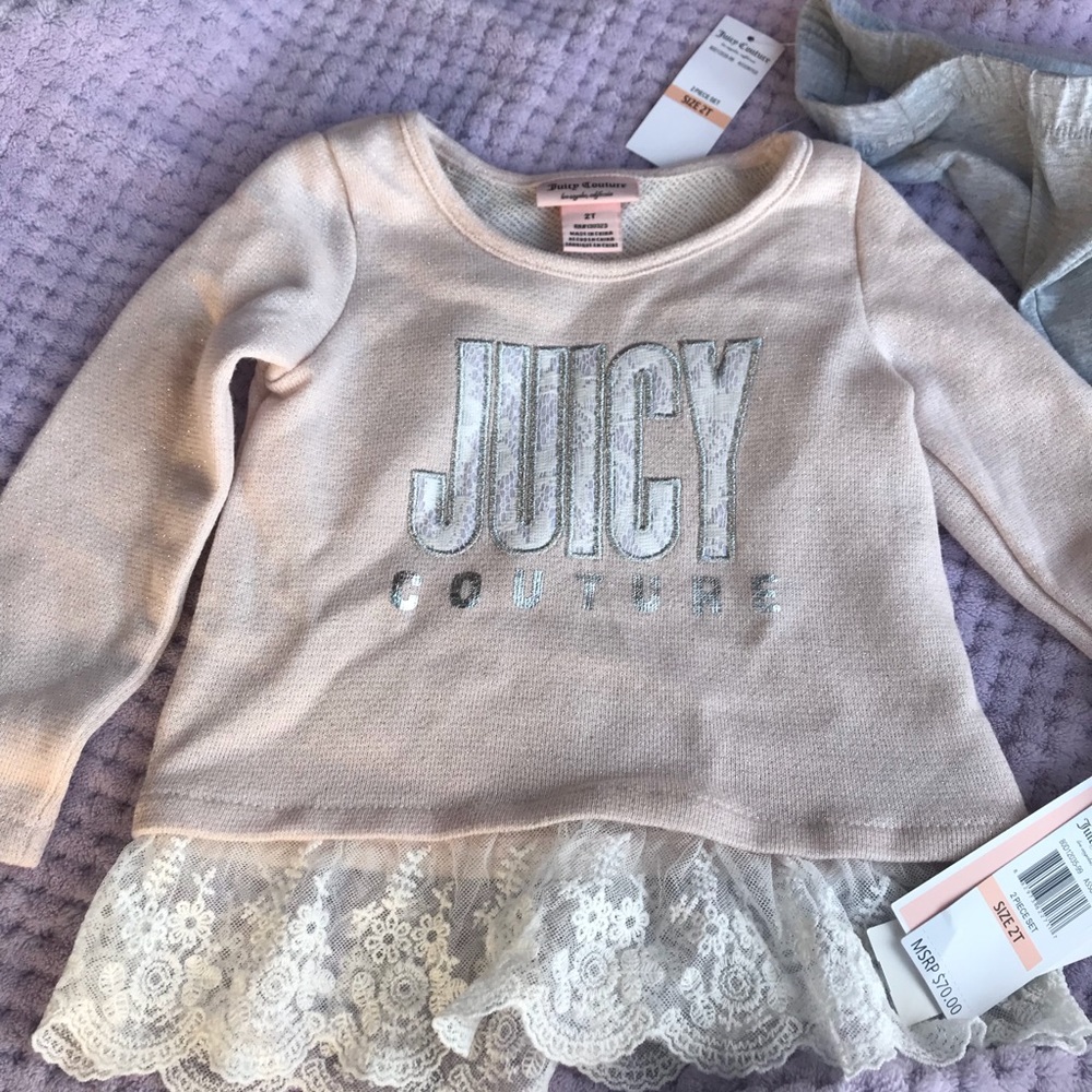 🎀New juicy couture toddler outfit 🎀